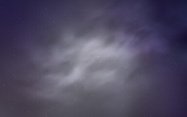 Light Purple vector background with astronomical stars.