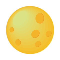 Fototapeta premium moon space galaxy