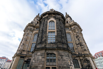 Blick auf die Frauenkirche in Dresden