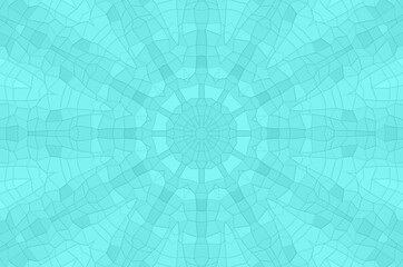 A Kaleidoscopic abstract computer generated graphic