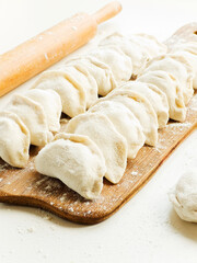 Ukrainian dish varenyky