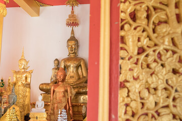 The architecture of Thai Buddism Temple