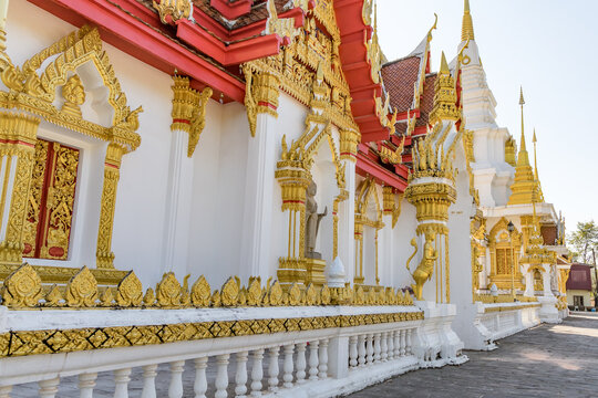 The architecture of Thai Buddism Temple