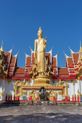 Fototapeta premium The architecture of Thai Buddism Temple