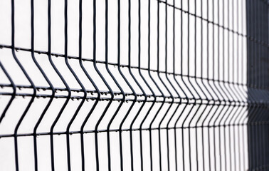 grating wire industrial fence . Panel fence
