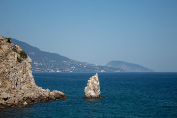 Sea and rocks, Crimea 