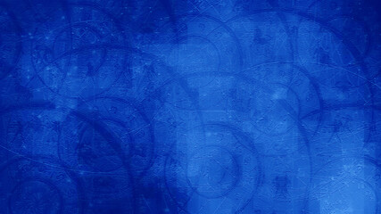 Blue Astrology Zodiac Horoscope Pattern Texture Background , Graphic Design