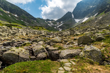 Higher part of Hlinska dolina valley in Vysoke Tatry mountains in Slovakia © honza28683