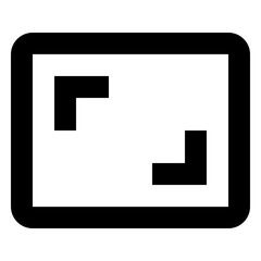 Aspect Ratio Icon, Aspect Ratio Vector

