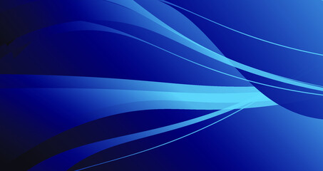 Abstract blue background with lines