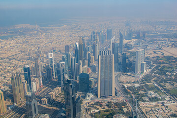 Fototapeta na wymiar aerial view of the city