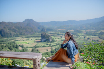 Naklejka premium travel photography on vacation 