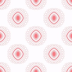 Geometric pattern for fabrics and textiles and packaging and gifts and cards and linens 