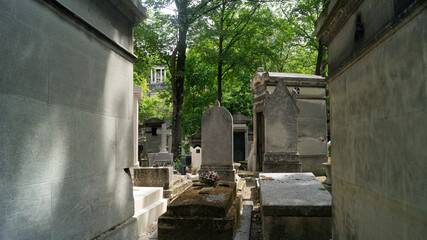 Fototapeta na wymiar Cementerio Perre lachaise.