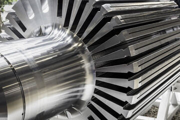 the shaft of the electric motor is mechanically processed in production