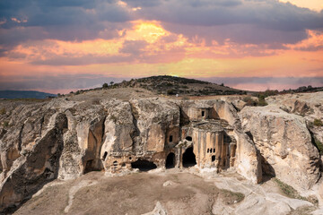 Historical ancient Phrygian (Phrygian Valley, Gordion) Valley. The valley is a popular tourist...