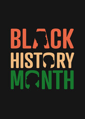 Black History Month banner.