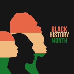 Black History Month banner.