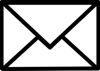 未開封の手紙のアイコンイラスト