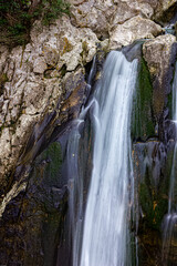 mountain waterfall