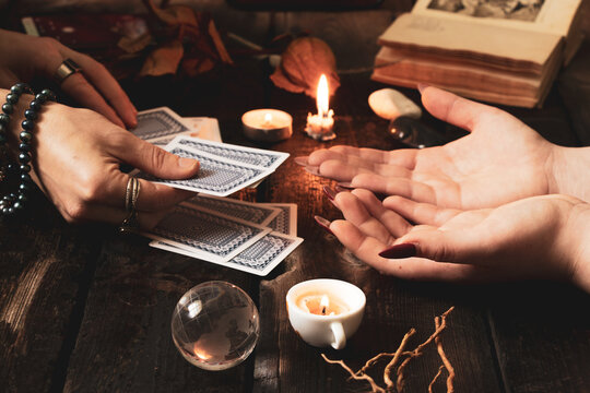 tarot fortune teller, magic and the occult, occult sciences, divination and predictions