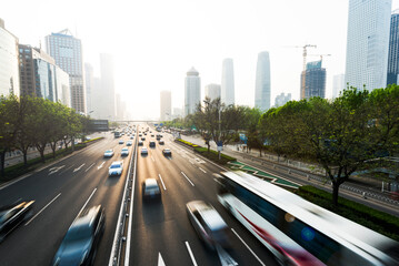 The main traffic arteries of the city pass through the modern urban business CBD