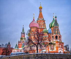 St Basil Cathedral in Moscow