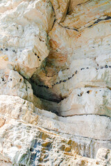 Sea rocks at Corfu Greece