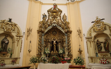 Fototapeta na wymiar Ermita de Jesús, Almazán, Soria, Castilla y león, España
