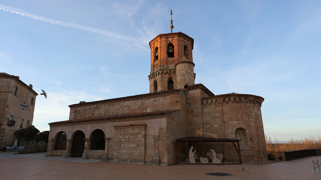 Iglesia de San Miguel,, Almaz&aacute;n, Soria, Castilla y Le&oacute;n, Espa&ntilde;a.