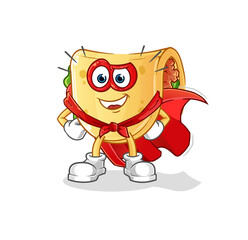 taco heroes vector. cartoon character