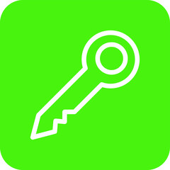 Key Vector Icon Design Illustration