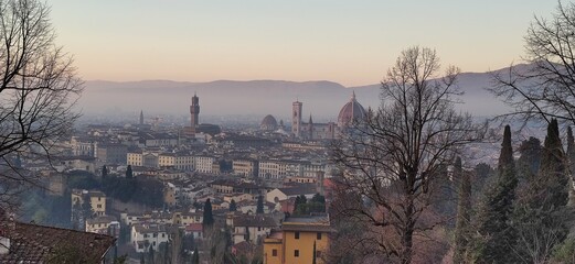 Florence sunset, Tuscany, travel in Italy