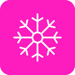 Snow Flake Vector Icon Design Illustration