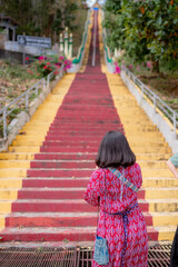 Travel to pay homage to monks in Thailand.