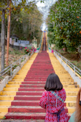 Travel to pay homage to monks in Thailand.