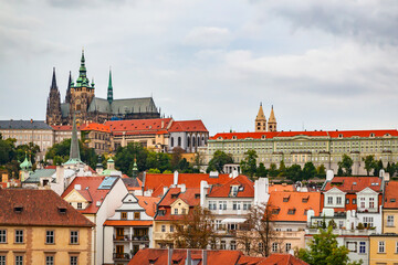 Fototapeta na wymiar Castle District in Prague