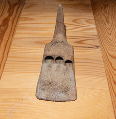 antique bulgarian swap hook harvest tool 18 century1