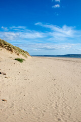 Wales coastline in the summertime.