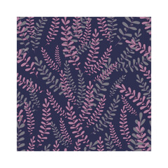 Shades of purple colored branches pattern background