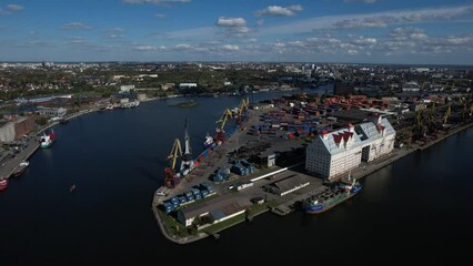 New port in a german city
