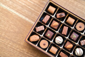 バレンタインのチョコのイメージ