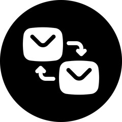 conversation glyph icon