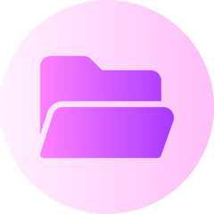 folder gradient icon