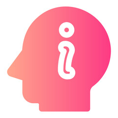 advice gradient icon