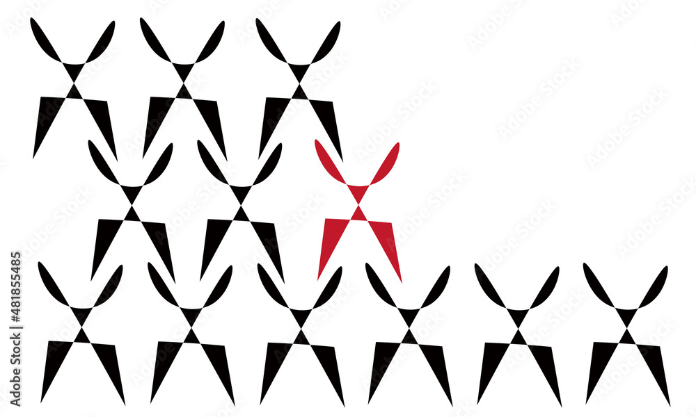 Poster Background of black abstract geometric shapes. Modern simple triangular geometric pattern of creative design.