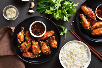Honey-soy chicken wings
