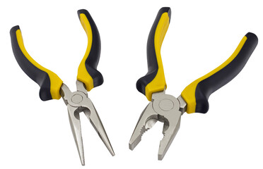 Pliers isolated on a white