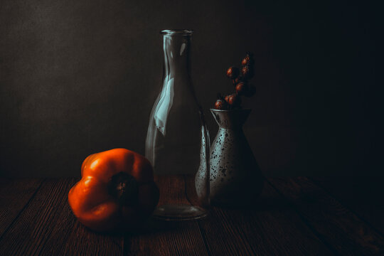 Stillife of a Red Pepper