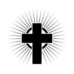 Church Logo template creative icon design isolated on white background